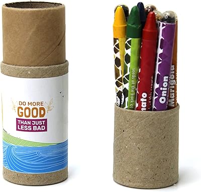 Crayons de couleur à planter de manière responsable, fournitures de coloriage pour enfants