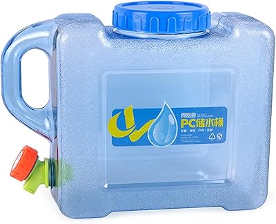 Récipient d'eau en plastique 5/10 l pour caravane de camping de jardin, récipient