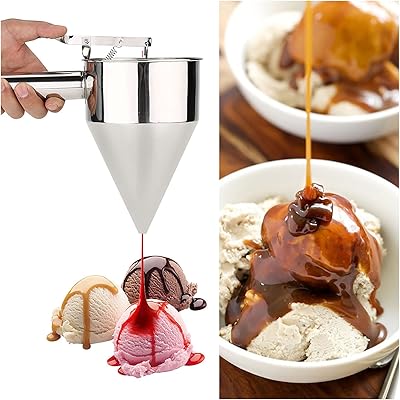 Entonnoir de cuisine - entonnoir de cuisson en acier inoxydable, outils de cuisson