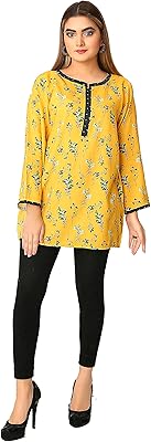 Echidina chemisier kurti indien pour femme, hauts kurta pour femme, tunique kurtis