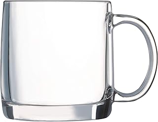 Tasse en verre nordique luminarc 13 oz, lot de 4, paquet de 4