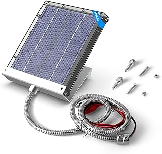 Panneau solaire d'alimentation pour cerfs 18v petit chargeur de batterie extérieur étanche
