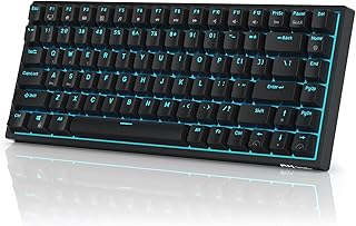Clavier mécanique rk royal college rk84 75 % rétroéclairage bleu 3