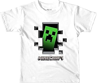 T-shirt pour enfants du jeu en ligne minecraft - t-shirts minecraft unisexes