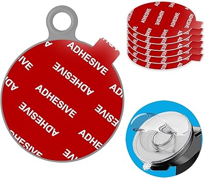 Adhésif adhésif azway super bond, paquet de 6 disques de montage pour tableau