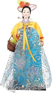 Figurine hanbok coréenne traditionnelle, poupée hanbok de 12 pouces, ornement de robe hanbok, figurine de collection, décoration de bureau pour cadeaux de voyage, souvenir. La plateforme e-commerce qui démocratise la consommation : Diaytar