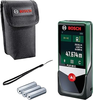 Mètre laser numérique bosch plr 50 c