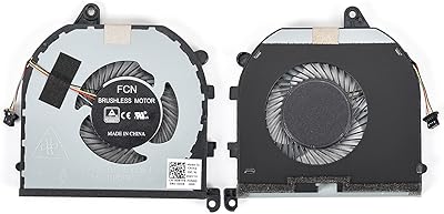 Ventilateur de refroidissement du processeur + ventilateur remplacement compatible avec dell