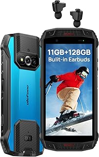 Téléphone robuste ulifone armor 15 android 12 (écouteurs tws intégrés), 6 go +