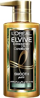 L'oreal paris après-shampoing elvive sublime smooth sans silicone pour cheveux secs, 440 ml
