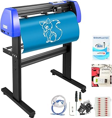 Vevor machine de découpe de vinyle de 34 pouces avec 20 lames alimentation