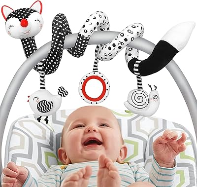 Jouets de siège de voiture, jouets de poussette en spirale kastwave, jouets