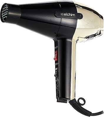 Sèche-cheveux manuel alchem ​​​​mode 2001 2500140, noir et or