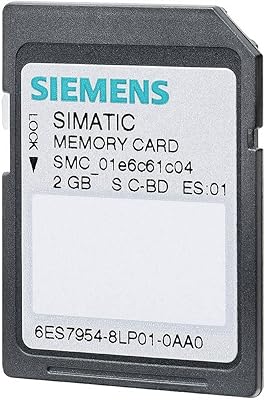 Siemens st70-1200 - carte mémoire pour cpu s7-1x00 3,3v flash