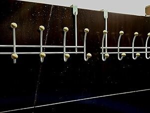 2 pièces noir et blanc pour crochet mural de cuisine à domicile, porte-manteau suspendu. Achetez en toute sérénité sur Diaytar