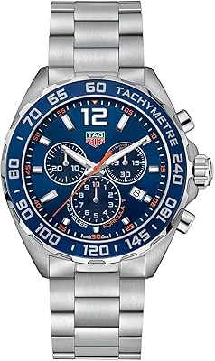 Montre chronographe à cadran formule 1 pour homme tag heuer 43 mm, référence