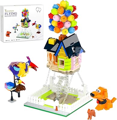 Ensemble de blocs de construction tinhorses bird house avec ballons pour enfants, ensemble