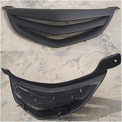 Grille de pare-chocs avant mazda 3 2006-2012, accessoires de décoration en feuille