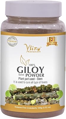 Poudre vitro giloy | poudre guduchi - 100 g (pack de 3)