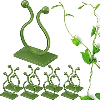 100pcs clips muraux pour plantes grimpantes support murales avec crochet auto-adhésif mural invisible