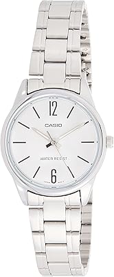 Montre décontractée analogique en acier inoxydable pour femme - ltp-v005d-7budf