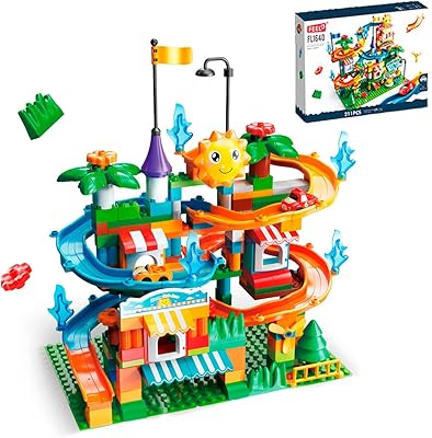 Kit de construction de traîneau automobile velo fl1640, un grand jouet en brique