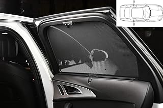 Ensemble de rideaux de voiture kia niro-5-a-18 (pour portes latérales arrière) adapté