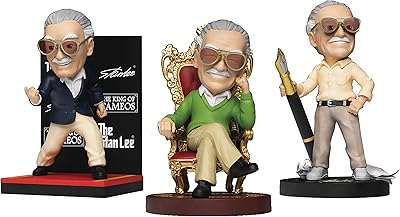 Best kingdom mea-023 stan lee egg attack, lot de 3 figurines, multicolore