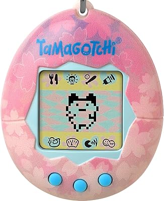 Tamagotchi 42886nbnp animal virtuel sakura original avec laisse pour jouer en déplacement