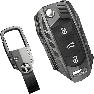 Couvercle de porte-clés compatible seusi en alliage de zinc design cool pour volkswagen