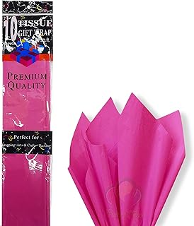 Party time - 10 pièces papier d'emballage cadeau rouge papier d'emballage cadeau floral papier de décoration fournitures de saint-valentin (rose foncé). Diaytar Sénégal : Innovation digitale et prix attractifs