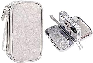 Procase mini sac de voyage portable pour câbles électroniques, accessoires pour disque dur