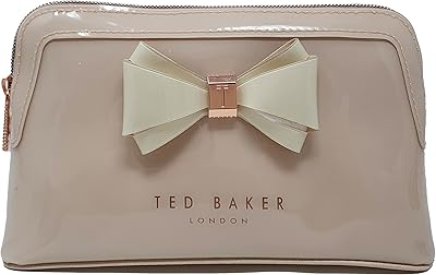Trousse de maquillage ted baker avec nœud rose clair, rose clair, trousse