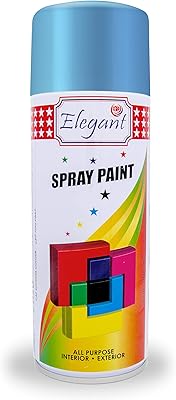 Peinture en aérosol polyvalente élégante - bleu clair - 400 ml - peinture