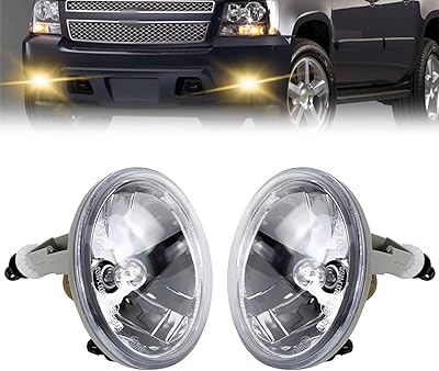 Feux antibrouillard compatibles avec chevrolet suburban tahoe 2007-2014, avalanche camaro 07-13, colorado silverado