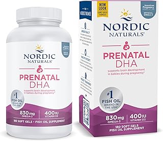 Nordic naturals dha prénatal soutient le développement du cerveau chez les bébés
