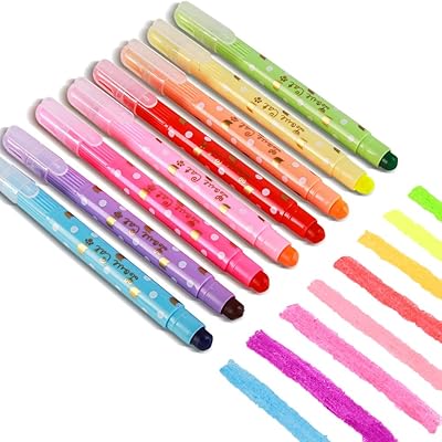 Ensemble de surligneurs gel chosh cs-199, 8 couleurs assorties, stylo bible et surligneur