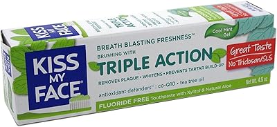 Kiss my face dentifrice gel menthe fraîche triple action 133 ml