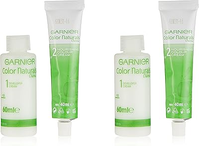 Garnier color naturals creme twin pack, 4.6 bourgogne, 110 ml