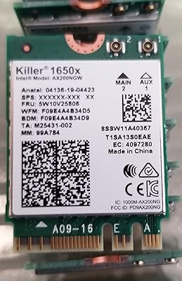 Carte intel wifi 6 ax1650x ax200 m.2 2230 carte wifi bluetooth 5.2 de keller (1 paquet). Toutes les catégories, tous les prix sur Diaytar