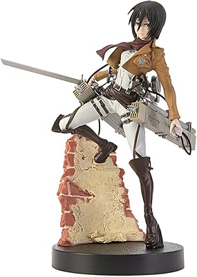 Figurine pvc anime wild mikasa ackerman ferio