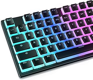 Jeu de touches seifi à double transmission de lumière pbt, ensemble complet adapté