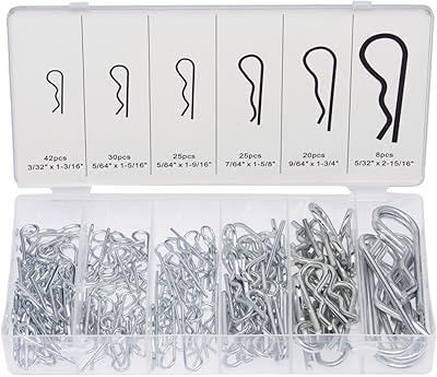 Niko 50457a épingles à cheveux assorties, 150 pièces | clips en acier zingué