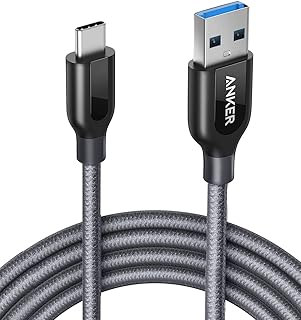 Câble usb type c, anker powerline + câble usb c vers usb 3.0