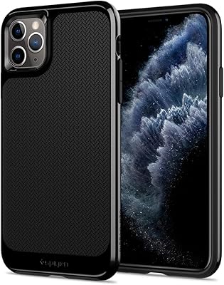 Coque hybride spigen neo conçue pour iphone 11 pro - noir de jais