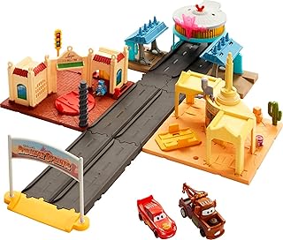 Jouets disney et pixar cars | coffret de jeu avec 2 petites voitures | road trip à heater springs avec compte à rebours lumineux, lightning mcqueen et mater - hgv68. Diaytar : Des prix qui défient toute concurrence