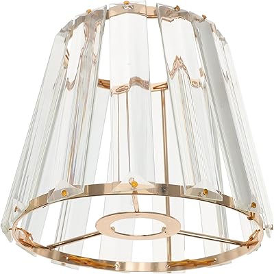 Abat-jour en verre osalade e14, abat-jour de lustre en forme d'araignée moderne adapté