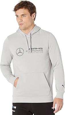 Sweat à capuche polaire mercedes essentials pour hommes