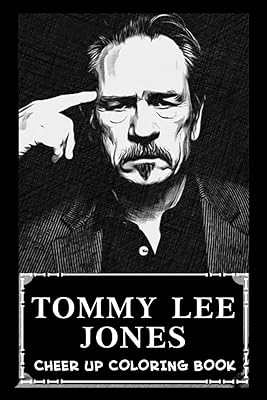Livre de coloriage cheer up : dessins anti-stress de tommy lee jones