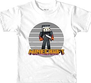 Chemise pour enfants \"t-shirt minecraft makina design en ligne\" - t-shirts minecraft unisexes pour enfants pour garçons et filles. Diaytar : Là où commence votre expérience shopping idéale